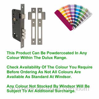 WINDSOR 1142 - 1143 EURO LOCK POWDERCOAT