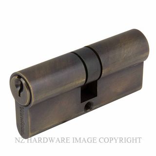 WINDSOR 1147 OR 70MM 5 PIN EURO DOUBLE CYLINDER KEY/KEY OIL RUBBED BRONZE