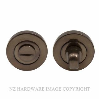 WINDSOR 8188 AB PRIVACY TURN & RELEASE - 50MM ROSE ANTIQUE BRONZE