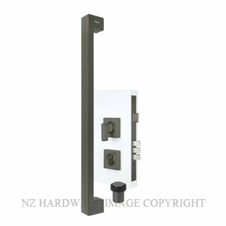 WINDSOR 1366 GN 600MM POLO PULL HANDLE MINI LEVER COMBO GRAPHITE NICKEL
