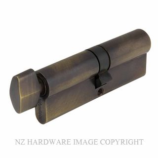 WINDSOR 1225 OR 90MM EURO CYLINDER - KEY/TURN OIL RUBBED BRONZE