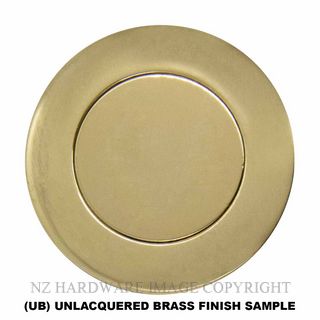 WINDSOR 1187L UB EXTENDED STRIKE PLATE LEFT HAND UNLACQUERED BRASS