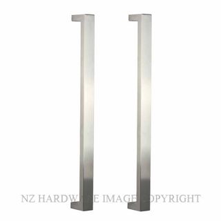 NZH PULL 1613 PULL HANDLE BACK TO BACK PAIR SATIN STAINLESS 304