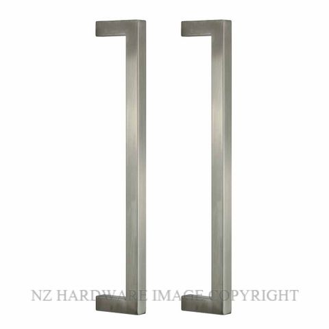 NZH PULL 1630 PULL HANDLE BACK TO BACK PAIR SATIN STAINLESS 304