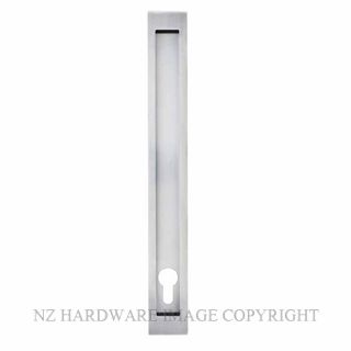 WINDSOR 5306E SS LONG SQUARE FLUSHPULL 300X37MM EURO STAINLESS STEEL