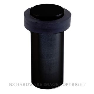 WINDSOR 5307 BLK 90MM DOORSTOP ALI FLOOR MOUNT MATT BLACK