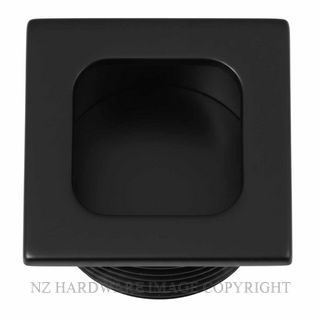 WINDSOR 5309 BLK EDGEPULL SQUARE - 26X26MM MATT BLACK