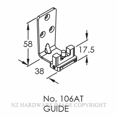 BRIO 106AT ADJUSTABLE GUIDE MULTIPULE PANELS T SLOT