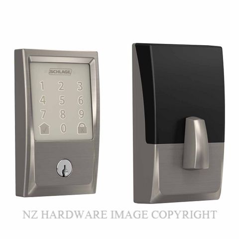 nickel satin deadbolt schlage encode