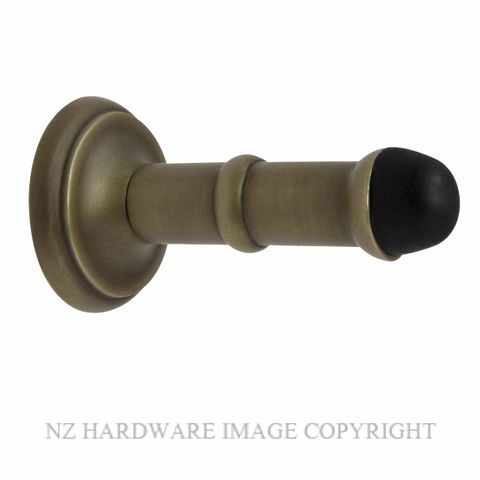 WINDSOR 5090 RB 73MM DOORSTOP CONCEALED SKIRTING FIX ROMAN BRASS