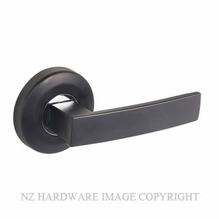 SCHLAGE SRG2R3ANMB VALOR ANGULAR DUMMY LEVER MATT BLACK