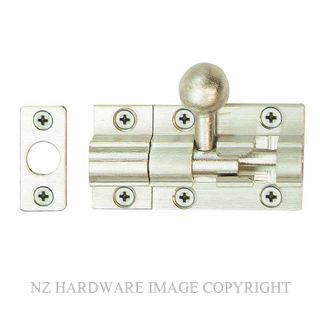 WINDSOR 5215 BN 35MM BARREL BOLT - STRAIGHT BRUSHED NICKEL