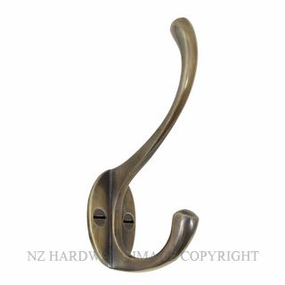 WINDSOR 3024 OR HAT AND COAT HOOK OIL RUBBED BRONZE