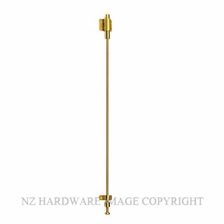 WINDSOR 5362 UB SOLID BRASS SPRING CATCH 450MM UNLACQUERED BRASS