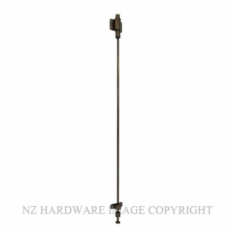 WINDSOR 5362 OR SOLID BRASS SPRING CATCH 450MM OIL RUBBED BRONZE