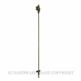 WINDSOR 5362 RB SOLID BRASS SPRING CATCH 450MM ROMAN BRASS