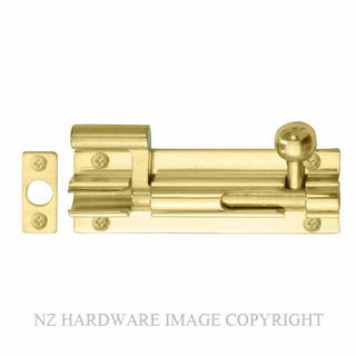 WINDSOR 5212 UB 75MM BARREL BOLT - NECKED UNLACQUERED BRASS