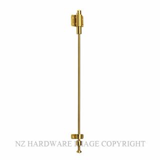 WINDSOR 5361 UB SOLID BRASS SPRING CATCH 300MM UNLACQUERED BRASS