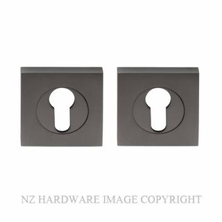 WINDSOR 9045 GN SQUARE EURO ESCUTCHEON (PAIR) GRAPHITE NICKEL