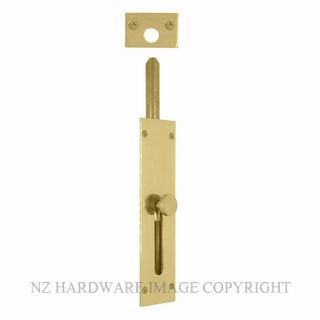 WINDSOR 5226 UB REVERSE BARREL BOLT 100MM UNLACQUERED BRASS