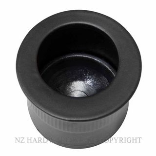 WINDSOR 5329 BLK CAVITY-SUITE EDGE PULL ROUND MATT BLACK