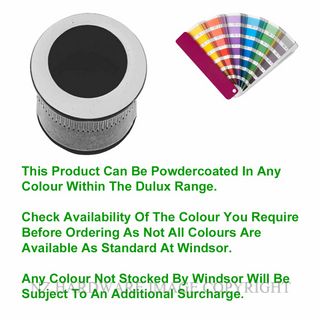 WINDSOR 5329 PC CAVITY-SUITE EDGE PULL ROUND POWDER COAT