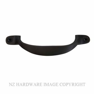 WINDSOR 5190 BLK OFFSET PULL HANDLE 100MM MATT BLACK