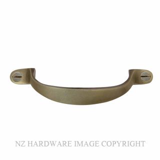 WINDSOR 5190 RB OFFSET PULL HANDLE 100MM ROMAN BRASS