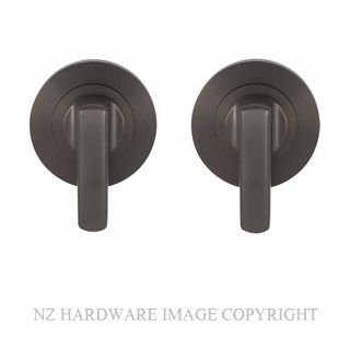 WINDSOR 9076 GN MINI TURN SET - 54MM ROUND ROSE GRAPHITE NICKEL