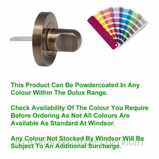 WINDSOR 8104 PC TURN KNOB POWDER COAT