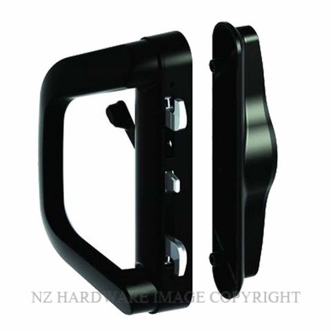 YALE ALBANY SLIDING DOOR LOCKS MATT BLACK