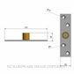 HENDERSON H106R/94 TIMBER DOOR GUIDE