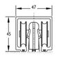 HENDERSON H180 TOP TRACK ANODISED ALUMINIUM