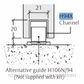 HENDERSON H94/X BOTTOM CHANNEL ALUMINIUM