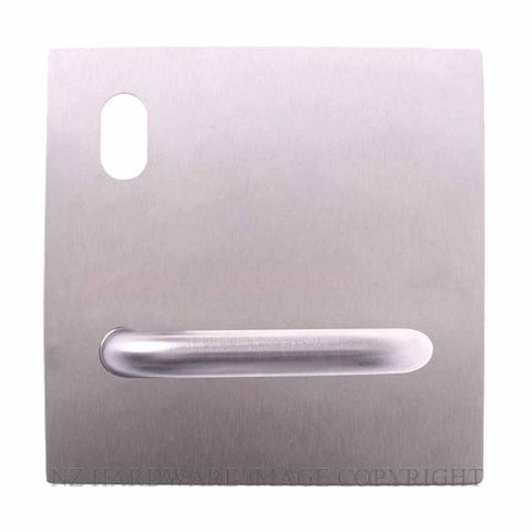 LOCKWOOD 20001NA 96LSS LH EXTERIOR CYLINDER LEVER PLATE SATIN STAINLESS