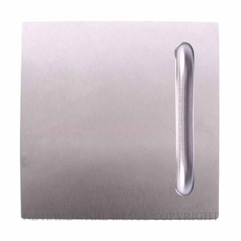 LOCKWOOD 20024NN P1SS EXTERIOR D HANDLE PLATE SATIN STAINLESS