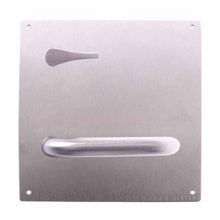 LOCKWOOD 20139NN 96LSS LH INTERIOR DISABLED TURN LEVER PLATE SATIN STAINLESS