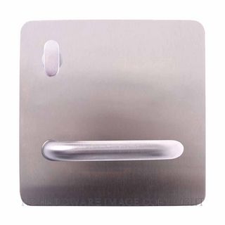 LOCKWOOD 20204NN 96LSS LH EXTERIOR TURN LEVER PLATE SATIN STAINLESS