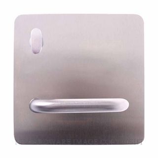 LOCKWOOD 20204NN 96LSS LH EXTERIOR TURN LEVER PLATE SATIN STAINLESS