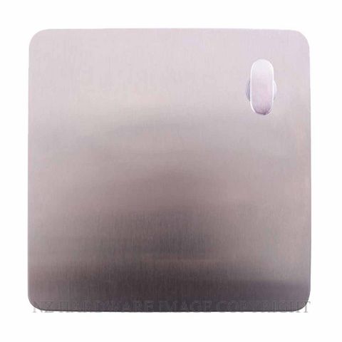 LOCKWOOD 20206NNRSS RH EXTERIOR PLATE WITH TURN SATIN STAINLESS