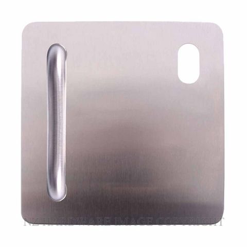 LOCKWOOD 20225NA P1RSS RH EXTERIOR D HANDLE CYLINDER PLATE SATIN STAINLESS