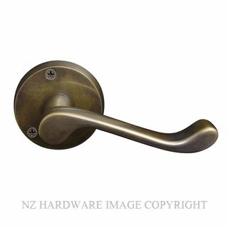 WINDSOR 3009 OR VICTORIAN LEVER LATCH ROUND ROSE OIL RUBBED BRONZE