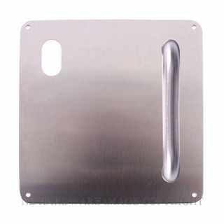 LOCKWOOD 20325NA P1LSS LH INTERIOR D HANDLE CYLINDER PLATE SATIN STAINLESS
