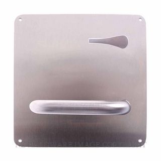 LOCKWOOD 20339NN 96RSS RH INTERIOR DISABLED TURN LEVER PLATE SATIN STAINLESS