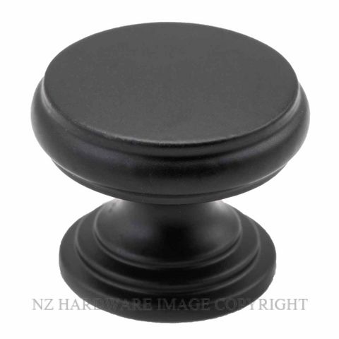 TRADCO 3878 -  3879 CUPBOARD KNOBS MATT BLACK