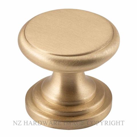 TRADCO 6691 -  6692 CUPBOARD KNOBS SATIN BRASS