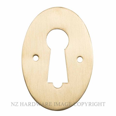 TRADCO 6693 SB PRESSED ESCUTCHEON SATIN BRASS