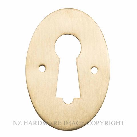 TRADCO 6693 SB PRESSED ESCUTCHEON SATIN BRASS