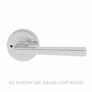 LOCKWOOD VSR2/28SC VELOCITY 55MM ROUND HAKEA 28 PRIVACY SET SATIN CHROME
