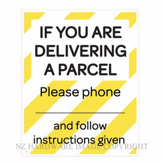 MARKIT GRAPHICS MGPVCI1350 COVID 19 SIGN PARCEL DELIVERY